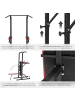 tectake Power Tower Reeves 180 x 95 x 210 cm, schwarz