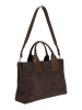 Usha Women 2-In-1 Tote Bag Set in Coffee