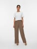 Vero Moda Plisseehose in Walnut