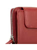 Jost Vika Geldbörse RFID Schutz Leder 14 cm in red