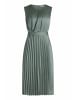 BETTY & CO Chiffonkleid mit Plissee in Mint