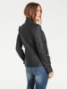 Heine Leder-Jacke in schwarz