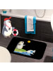 Mr. & Mrs. Panda Badezimmerteppich Pinguin Surfer ohne Spruch in Schwarz