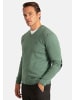 SIR RAYMOND TAILOR Strickpullover Los Angeles in Green Melange