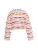 myMo Women Sweater in Orange Mehrfarbig