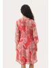 PART TWO Kleid ElkaPW Gerade Passform in Cayenne Paisley Print