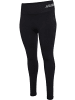 Hummel Sportleggings in Schwarz