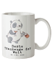 Mr. & Mrs. Panda XL Tasse Panda Bester Trauzeuge der Welt mit Sp... in Weiß