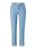 ANGELS  7/8 Jeans Jeans Darleen Crop TU mit Laser Print in bleached blue used