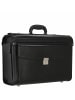 D&N Business - Pilotenkoffer 46 cm Leder (schwarz) in schwarz