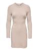 ONLY Strickkleid in Mocha Meringue