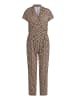 Betty Barclay Jumpsuit mit Eingrifftaschen in Dark Blue/Brown