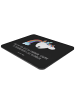 Mr. & Mrs. Panda Mouse Pad Einhorn Fliegendes Pferd mit Spruch in Schwarz