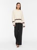 Vila Strickpullover in Super Light Natural Mel1
