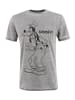 Re:Covered T-Shirt Disney Goofy Vintage Pose in Grey
