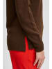 b.young Strickpullover BYMALEA SLIT JUMPER 3 - 20811905 in braun