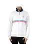 Sergio Tacchini Dallas Tracktop Sweatshirt mit Reißverschluss Weiß