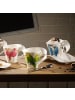 Villeroy & Boch Becher mit Henkel NewWave Caffè in 300 ml in weiß-grün