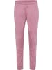 Hummel Sporthose "Hmlmover Cotton Cuff Pants Woman" in Lila
