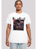 F4NT4STIC T-Shirt David Bowie Me Down Album Cover in weiß