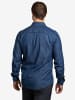 Checker Hemd Dynasty Denim in Dark Blue, Light Blue