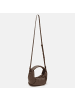 Les Visionnaires Greta Mini Essential Handtasche Leder 23 cm in chocolate