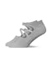 SNOCKS Pilates Socken mit Riemchen 2 Paar in Mix (Schwarz/Grau)