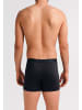 Erlich Textil  Light Touch enge Boxershorts aus weichem Lyocell - feuchtigkeitsregulierend in anthrazit