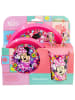 Disney Minnie Mouse Disney Minnie Mouse 5-teiliges Kindergeschirr Essensset für Kinder in Pink