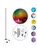 näve LED Stehleuchte "MOTION LIGHT" in bunt - (L)3 cm x (B)3 cm x (H)156 cm - EEK F
