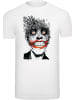 F4NT4STIC T-Shirt Batman The Joker Bats in weiß