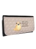 Mr. & Mrs. Panda Wallet Mops mit Spruch in Hundeglück