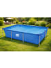 Happy People Happy People Stahlrahmenpool 258x179x66cm in blau