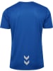 Hummel T-Shirt "Hmlrun Jersey S/S" in Blau