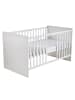 roba Babyzimmer Set Maren Weiß mit Bett & Kommode mit 3 Schubladen