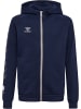 Hummel Hoodie Hmlmove Grid Cotton Zip Hoodie Kids in MARINE