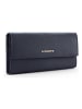 Lazarotti Bologna Leather Geldbörse Leder 19 cm in navy