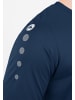 Jako Trikot 2er-Set Kurzarm Rundhals Moderne Uni-Optik in Dunkelblau-2