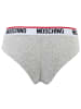 Moschino Slip 2er Pack in Grau