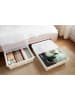 SmartStore 2er-Set Aufbewahrungsbox Bedroller Transparent 60L