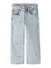 name it Jeans NMFROSE WIDE EMB JEANS 2633-FR in light blue bleached denim