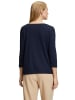 Betty Barclay Casual-Shirt mit Tunnelzug in Patch Dark Blue/Cream