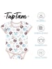 TupTam Jungen Baby Body Kurzarm 5er Pack in beige Modell 1
