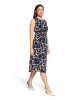 BETTY & CO Sommerkleid in marine beige - 0001