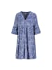Eight2Nine Kleid in graphics: lightning blue-canvas beige
