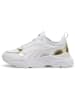 Puma Sneaker "Cassia Metallic Shine" in Weiß