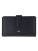 Golden Head Polo Geldbörse RFID Schutz Leder 15.5 cm schwarz