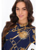 faina Women Dress in navy multicolor