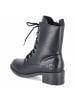 rieker Schnürstiefeletten in schwarz