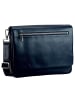 Leonhard Heyden Montreal Messenger Leder 36 cm navy